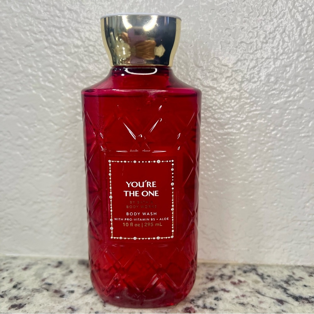 Bath & Body Works YOU'RE THE ONE Body Wash‎ Pro Vitamin B5 Aloe 10oz Shower Gel